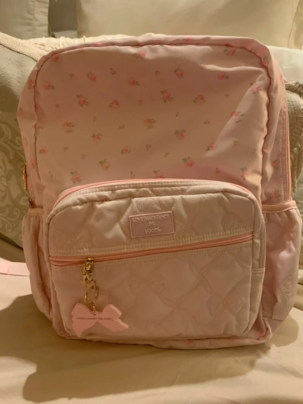 LoveShackFancy x Target - Yoobi Blooming Heirloom Ditsy Backpack Ballet Bloom